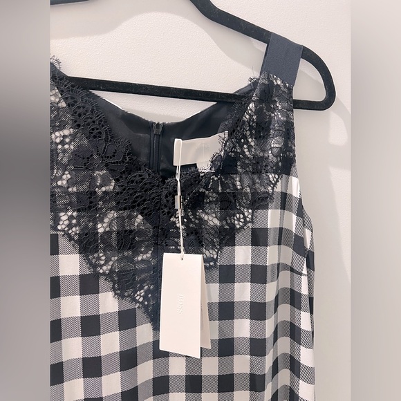 BOSS Haminka1 Check Sheath Dress – NWT Size 38 | Retail $750 - Picture 6 of 9